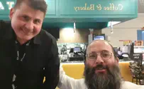 Rabbi Sayyed has emotional meeting at Madrid airport