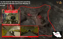 IDF hits Iranian missile site featured in regime propaganda video