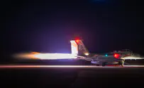 1st footage of IDF airstrikes in Yemen yesterday
