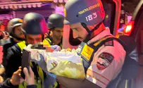 Four-day-old baby rescued after missile strike in Tel Aviv