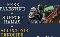 'Free Palestine Calls for Genocide Against Jews'