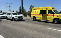 Man killed by passing car while receiving medical treatment