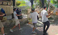 Torah scrolls rescued from synagogue hit in missile strike