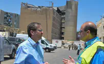 Pres. Herzog denounces missile strike on hospital: 'War crime'
