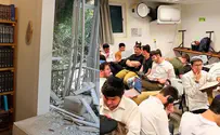 ארון הספרים שלא נפגע - והשטייגען בממ"ד