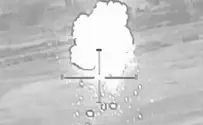 IDF publishes footage of UAV interception