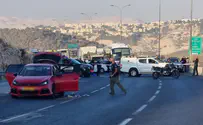 Thief takes car as owner hides from missile attack
