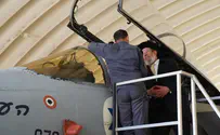 הרב הראשי בכנפי הרוח: הרב קלמן בר בביקור עידוד בבסיס חיל האוויר