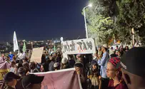 Hundreds protest outside Binyamin Brigade headquarters