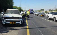 התאונה בכביש 20 כמעט הסתיימה באסון