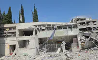 Kyiv students support school damaged by Iranian missile