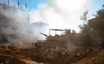 Hamas observation post used to attack soldiers destroyed