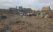 IDF on the ruins of Jewish town in Gaza Strip