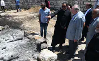 Amb. Huckabee visits PA village near torched church
