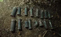 IDF seizes 20 pipe bombs, arrests terror suspects