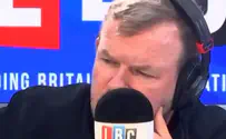 James O'Brien reads antisemitic accusations on live broadcast