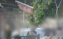 Suspect caught on camera throwing rocks at officers arrested