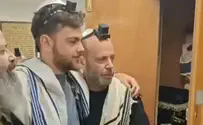 Severely wounded officer prays after hospital release