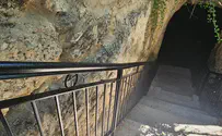 Crucifixes erected at Jewish tomb on Mount of Olives