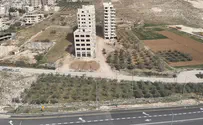 נהרס בניין לא חוקי שאיים על הדרך לירושלים