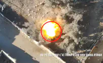 Watch: IDF destroys rocket launcher used to fire towards Nir Am