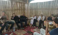 בן גביר סייר בגבעות ובחוות בגוש עציון