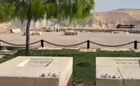 אירוע חריג בקבר בן גוריון
