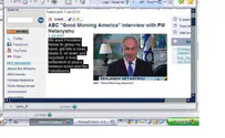 US media versus Israel