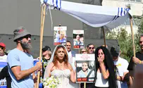 Paulina Patimer Mock wedding for Israeli hostage and girlfriend