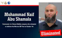 IDF Spokesperson Nukhba commander who took part in Oct. 7 attack eliminated