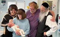 Woman born prematurely at Hadassah welcomes baby at same hospital