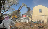 Nir Oz demolishes damaged homes to make way for rebuilding
