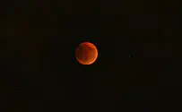 צילום: יואב דודקביץ/TPS Full lunar eclipse over Israel