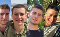 Uri, Gadi, Amit, & Matan fell in Hamas guerrilla assault in Gaza