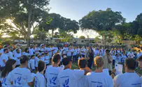 Kerem Shalom residents celebrate coming back to their town
