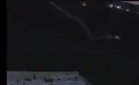 צילום מסך תיעוד: שיגור הרקטה מהכפר נעמה