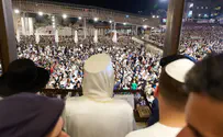 צילום: שוקי לרר, דניאל אלחרר רבבות באירוע הסליחות של הרב פינטו