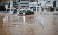 Meir Vaknin/Flash90 Rainfall in Nahariya breaks 93-year record
