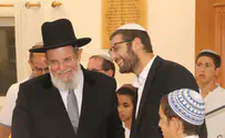 הרב אביעד מושקוביץ הוכתר במעמד הרב הראשי