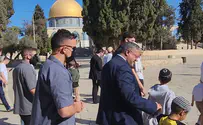 Ben Gvir prays on Temple Mount, reciting 'Kedusha' prayer