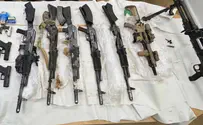 Police find large stashes of weapons and ammo in northern Israel