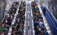 Chaim Goldberg/Flash90 Haredim fume: Jerusalem train station closed for haredi rally