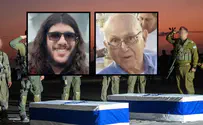 Bodies of murdered hostages Amiram Cooper, Sahar Baruch returned