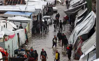 Heavy rain floods Gaza Strip