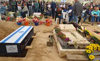 Courtesy of the photographer Dror Or, whose body was returned from Gaza, is laid to rest