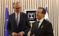 Yossi Zamir Pres. Herzog welcomes German chancellor, deepening bilateral ties