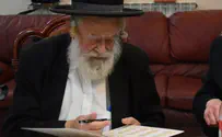 Courtesy of the photographer Prominent Belz hasid travels for granddaughter's wedding and passes away