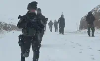 IDF spokesperson Snowstorm challenges troops, but morale stays high on Hermon front