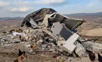 Border Police demolished structures in Israeli homestead