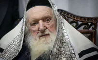 Haredi leader burns draft notice